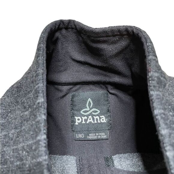 PRANA Wentworth 1/4 Zip Wool Blend Sweater Size Large - Picture 8 of 9